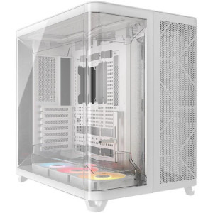 PC Gaming GREUCEANU Max Alb Streaming Edition, AMD Ryzen 9 9950X3D 4.3GHz, 32GB DDR5, 4TB SSD, RTX 5090 32GB GDDR7, Iluminare RGB