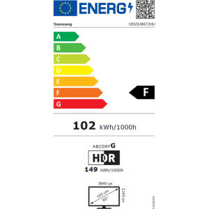 Samsung Smart TV UE65U8072H Seria U8072H 163cm 4K UHD HDR