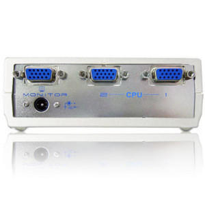 ATEN 2x VGA Silver