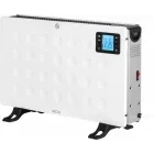 ECG Convector de podea TK 2080, 2000 W, Termostat reglabil, Ventilare, Alb
