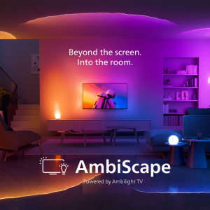 Philips Smart TV The One 50PQS9011/12 Seria PQS9011/12 126cm 4K UHD HDR Ambilight pe 3 laturi
