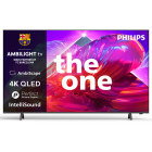 Televizor LED Philips Smart TV The One 75PQS9011/12 Seria PQS9011/12 189cm 4K UHD HDR Ambilight pe 3 laturi
