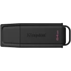 Memorie externa Kingston DataTraveler Exodia 64GB USB 3.2 Gen 1 Black