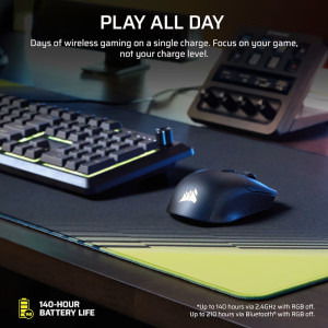 Corsair Ironclaswe v2 Wireless Black