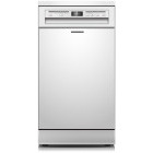 Masina de spalat vase Heinner HDW-FSM45609DWE++, Slim, 9 seturi, 6 programe, Clasa E, AquaStop, 45 cm, Alb