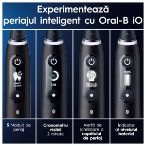Oral-B Periuta de dinti electrica iO6 Negru + Trusa de calatorie