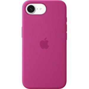 Apple Protectie pentru spate, material silicon pentru iPhone 16e, culoare Fuchsia
