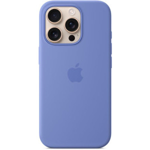 Apple Protectie pentru spate, material silicon pentru iPhone 16 Pro, culoare Periwinkle (SEASONAL)