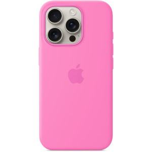 Apple Protectie pentru spate, material silicon pentru iPhone 16 Pro Max, culoare Peony (SEASONAL)