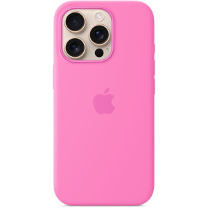 Apple Protectie pentru spate, material silicon pentru iPhone 16 Pro Max, culoare Peony (SEASONAL)