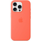 Apple Protectie pentru spate, material silicon pentru iPhone 16 Pro Max, culoare Tangerine (SEASONAL)