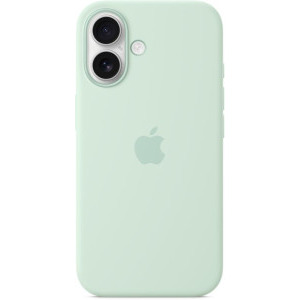 Apple Protectie pentru spate, material silicon pentru iPhone 16 Plus - Aquamarine (SEASONAL)