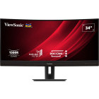 Monitor LED ViewSonic VG3456C Curbat 34 inch UWQHD VA 5 ms 100 Hz USB-C