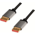 Cablu video Logilink CDA0109 DisplayPort Male - DisplayPort Male, v1.4, 1 m, Negru