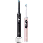 Oral-B Set 2x Periute de dinti electrice iO6 Roz & Negru