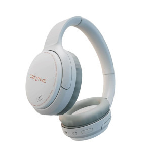 Creative Over-Ear, Zen Hybrid, Bluetooth 5.0, ANC, Super X-Fi, White