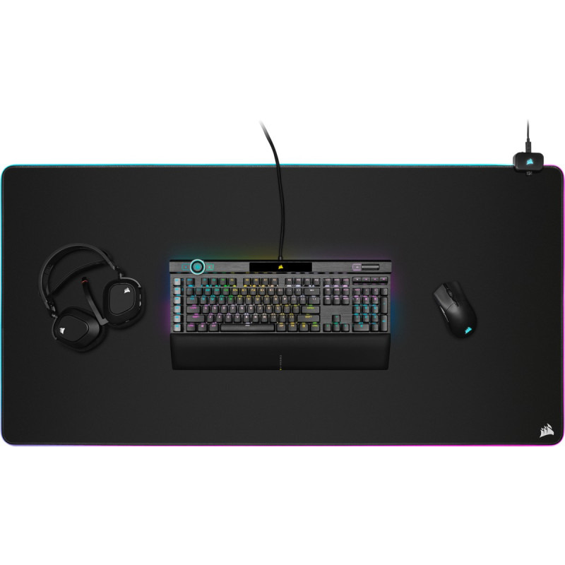 CORSAIR MM700 RGB Extended 3XL Szövet Egérpad / Asztal Alátét