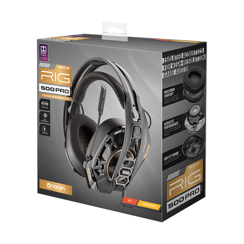 Casti Gaming Nacon RIG 500 Pro HA - PC Garage