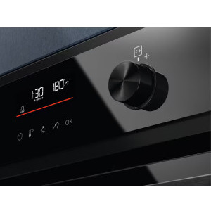Electrolux EOD6F77H, Electric, 72 L, Autocuratare catalitica, SteamBake, Multilevel Cooking, Even Cooking, Timer, Grill, Clasa A, Negru