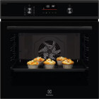 Cuptor incorporabil Electrolux EOD6F77H, Electric, 72 L, Autocuratare catalitica, SteamBake, Multilevel Cooking, Even Cooking, Timer, Grill, Clasa A, Negru