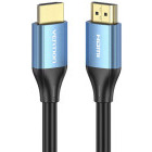 Cablu video Vention HDMI Male - HDMI Male, v2.0, 0.75 m, Negru