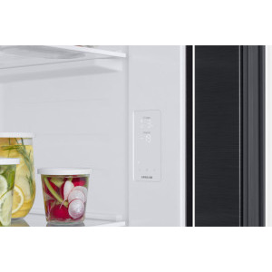 Samsung RS57DG400EB4EO, 583 L, Clasa E, No Frost, AI Inverter, All-Around Cooling, SpaceMax, AI Energy, Control electronic, 178 cm, Negru