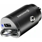 Incarcator auto Swissten 2x USB-C, 45 W, Black