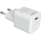 Incarcator retea Celly 1x USB-C, Quick Charge 20 W, White
