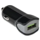 Incarcator auto Celly 1x USB, 12 W, Black