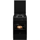 Aragaz Electrolux LKG504023K, Gaz, 4 arzatoare, Sistem de siguranta, Aprindere integrata, Autocuratare catalitica, Timer, Grill, 50 cm, Negru