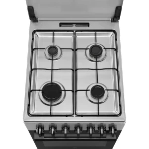 Electrolux LKK520023X, Mixt, 4 arzatoare, Sistem de siguranta, Aprindere integrata, Timer, Grill, Clasa A, 50 cm, Inox