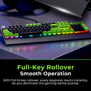 Havit KB926L RGB Black/Green Blue Switch Mecanica