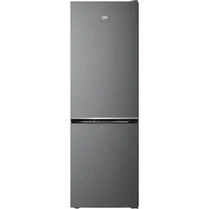 Beko B7RCNA377HXP, 370 L, Clasa B, No Frost, ProSmart Inverter, HarvestFresh, AeroFlow, MultiMode, MultiZone, Control electronic, 186 cm, Inox