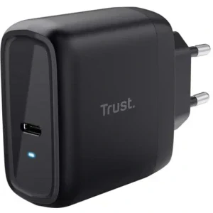 Trust Maxo, 1x USB-C, Quick Charge 65 W, Black + Cablu USB-C