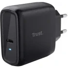 Incarcator retea Trust Maxo, 1x USB-C, Quick Charge 65 W, Black + Cablu USB-C