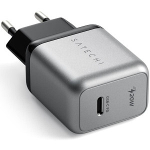 Satechi ST-UC20WCM-EU, 1x USB-C, Quick Charge 20 W, Grey
