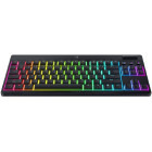 Tastatura Gaming Razer BlackWidow V4 Low-Profile TKL HyperSpeed Wireless Orange Tactile Mechanical RGB Black
