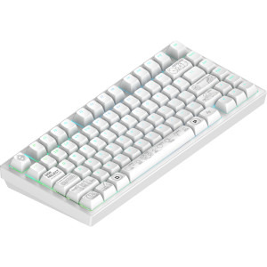 Dark Project ALU81A Terra Nova R2 RGB White g3ms Moonstone Pre-lubed Switch Mecanica
