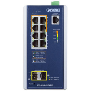 Planet Gigabit PoE IGS-4215-4UP4T2S