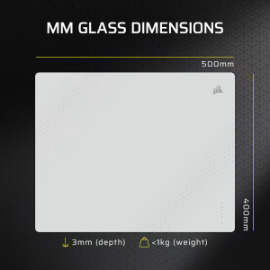 Corsair MM Glass Large Gray