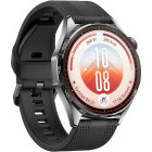 SmartWatch Huawei Watch GT 7, 46mm Black Stainless Steel case cu Black Fluoroelastomer Strap