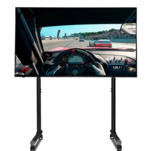 Next Level Racing Round Tube Free Standing Single Monitor stand