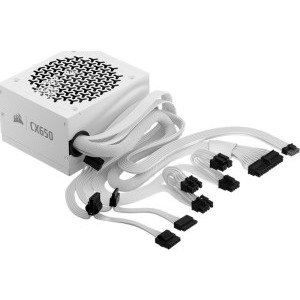 Corsair CX650, Cybenetics Gold, 650W, White