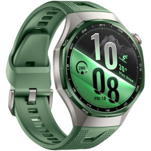 Huawei Watch GT 7 Pro, 46mm Titanium Alloy curea Green Fluoroelastomer
