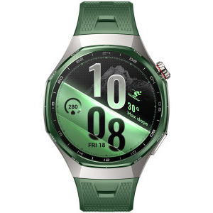 Huawei Watch GT 7 Pro, 46mm Titanium Alloy curea Green Fluoroelastomer