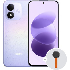 Xiaomi Redmi Note 17, 128GB, 4GB RAM, Dual SIM, 4G, Celestial Purple + Woven Strap Ring Stand