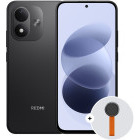 Smartphone Xiaomi Redmi Note 17, 256GB, 6GB RAM, Dual SIM, 4G, Black + Woven Strap Ring Stand