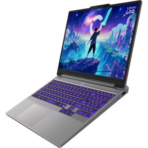 Lenovo Gaming 15.3'' LOQ Essential 15IRH11, WUXGA IPS 165Hz, Procesor Intel® Core™ 7 230H (24M Cache, up to 5.20 GHz), 16GB DDR5, 512GB SSD, GeForce RTX 3050 4GB, No OS, Luna Grey