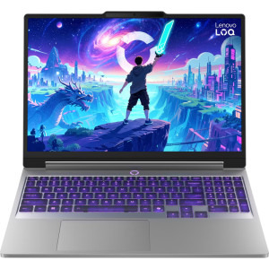 Lenovo Gaming 15.3'' LOQ Essential 15IRH11, WUXGA IPS 165Hz, Procesor Intel® Core™ 7 230H (24M Cache, up to 5.20 GHz), 16GB DDR5, 512GB SSD, GeForce RTX 3050 4GB, No OS, Luna Grey