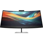 Monitor LED HP Series 7 Pro 740pm Curbat 39.7 inch UWUHD IPS 5 ms 60 Hz Webcam Thunderbolt